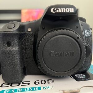 Canon EOS 60D Black Digital Camera